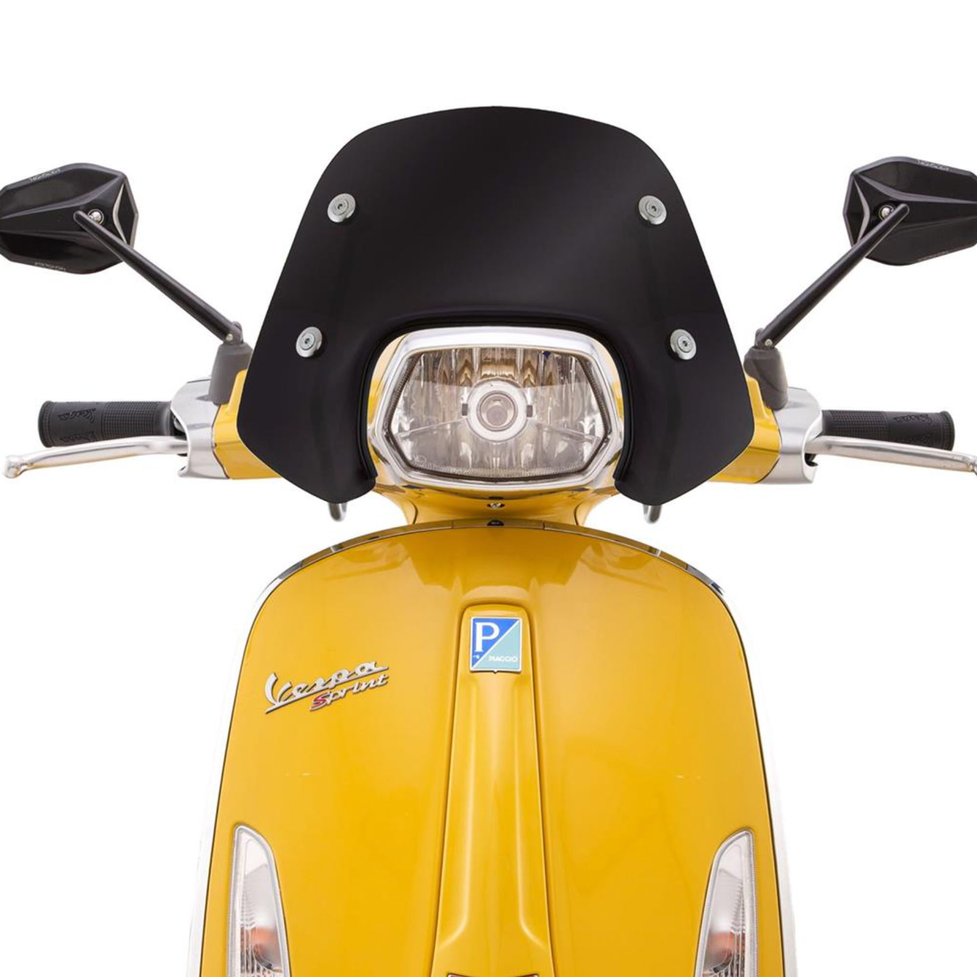 Windschild Ermax Piccolo für Vespa Sprint - schwarz