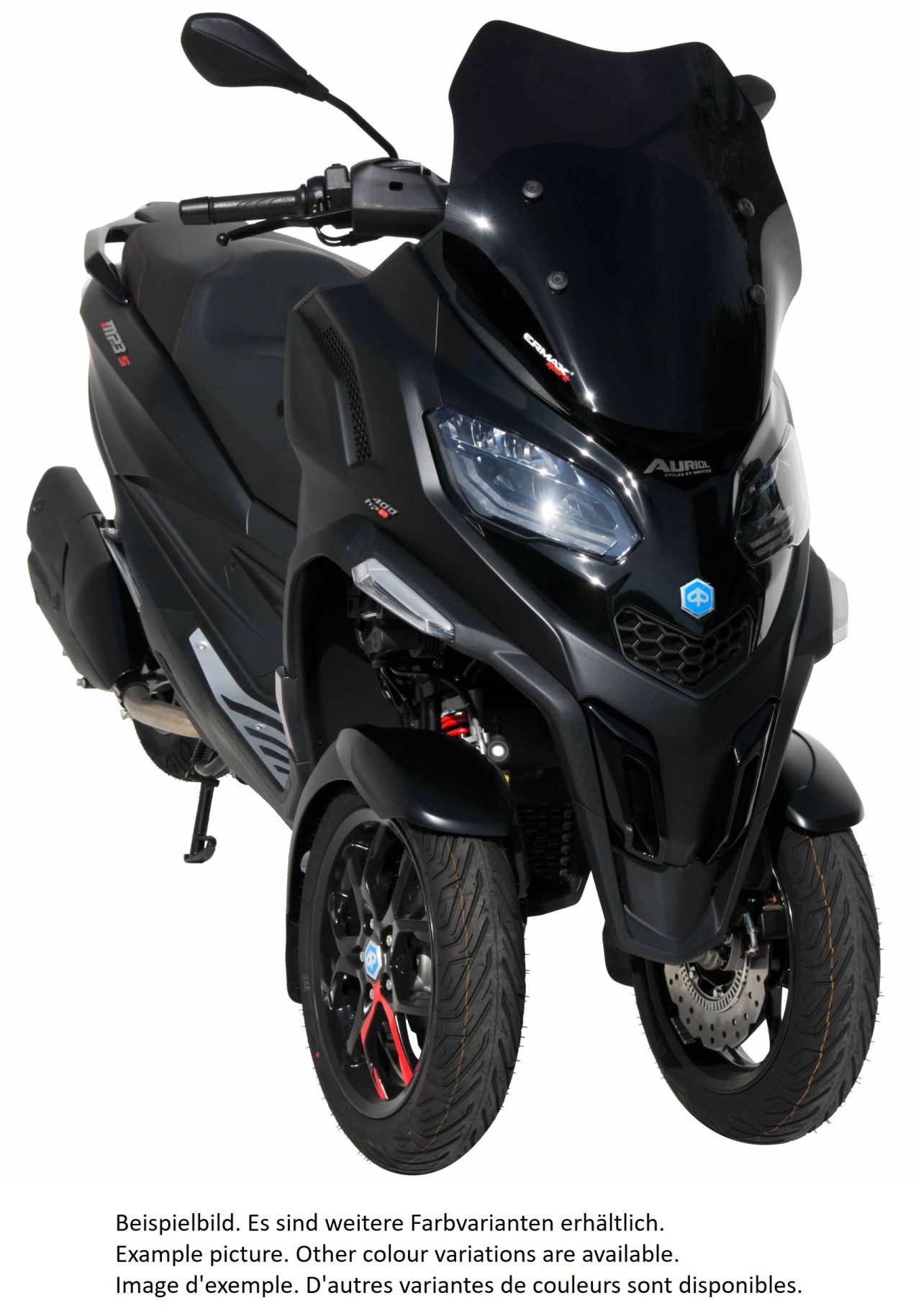 Windschild ERMAX Sport für Piaggio MP3 400 HPE (22-), getönt
