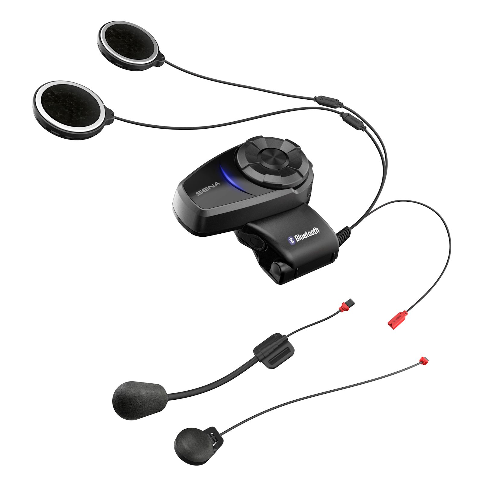 SENA 10S Einzelset - Bluetooth Kommunikationssystem für Motorräder