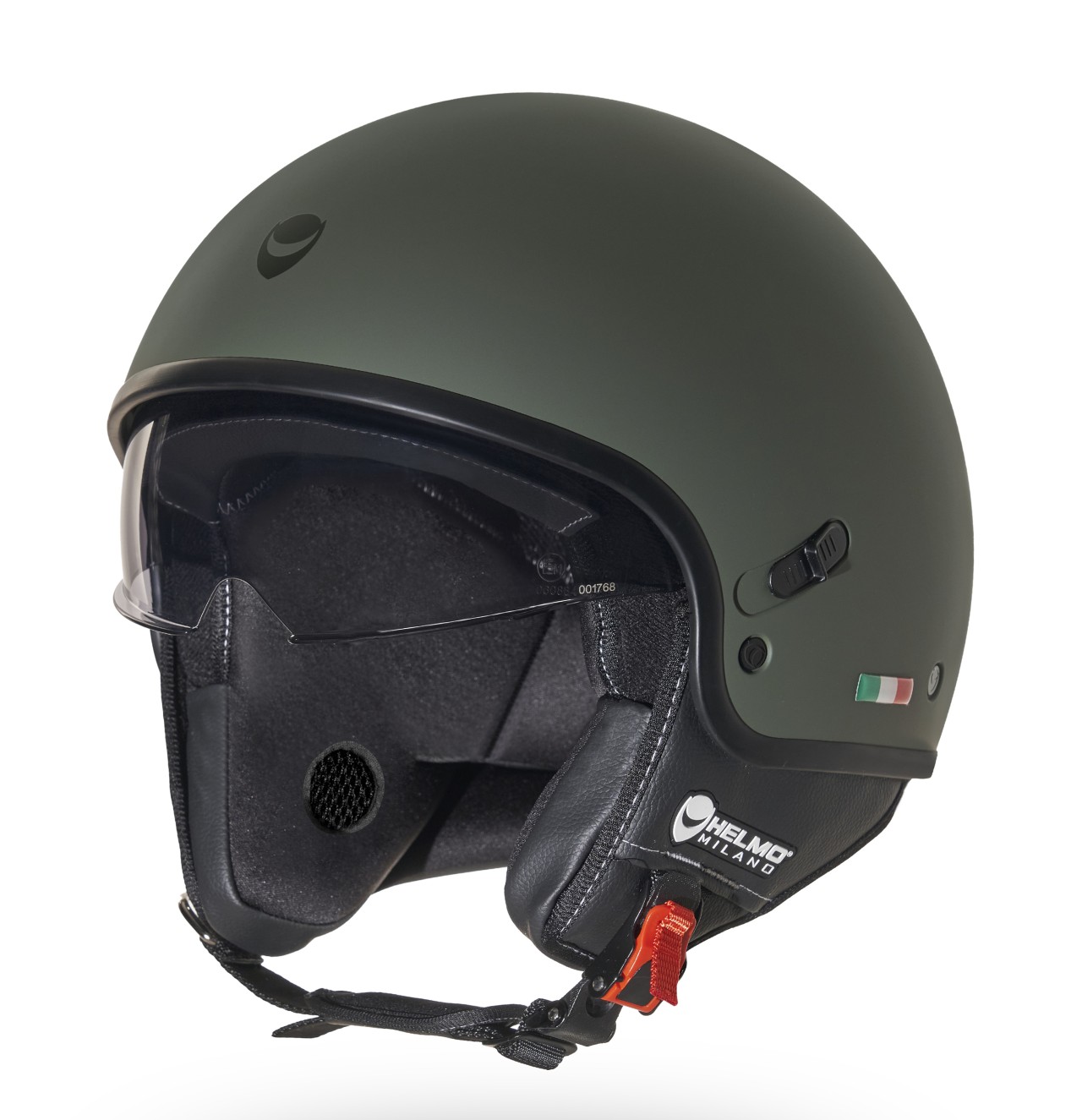 Helmo Milano Demi Jet Puro Slider grün matt