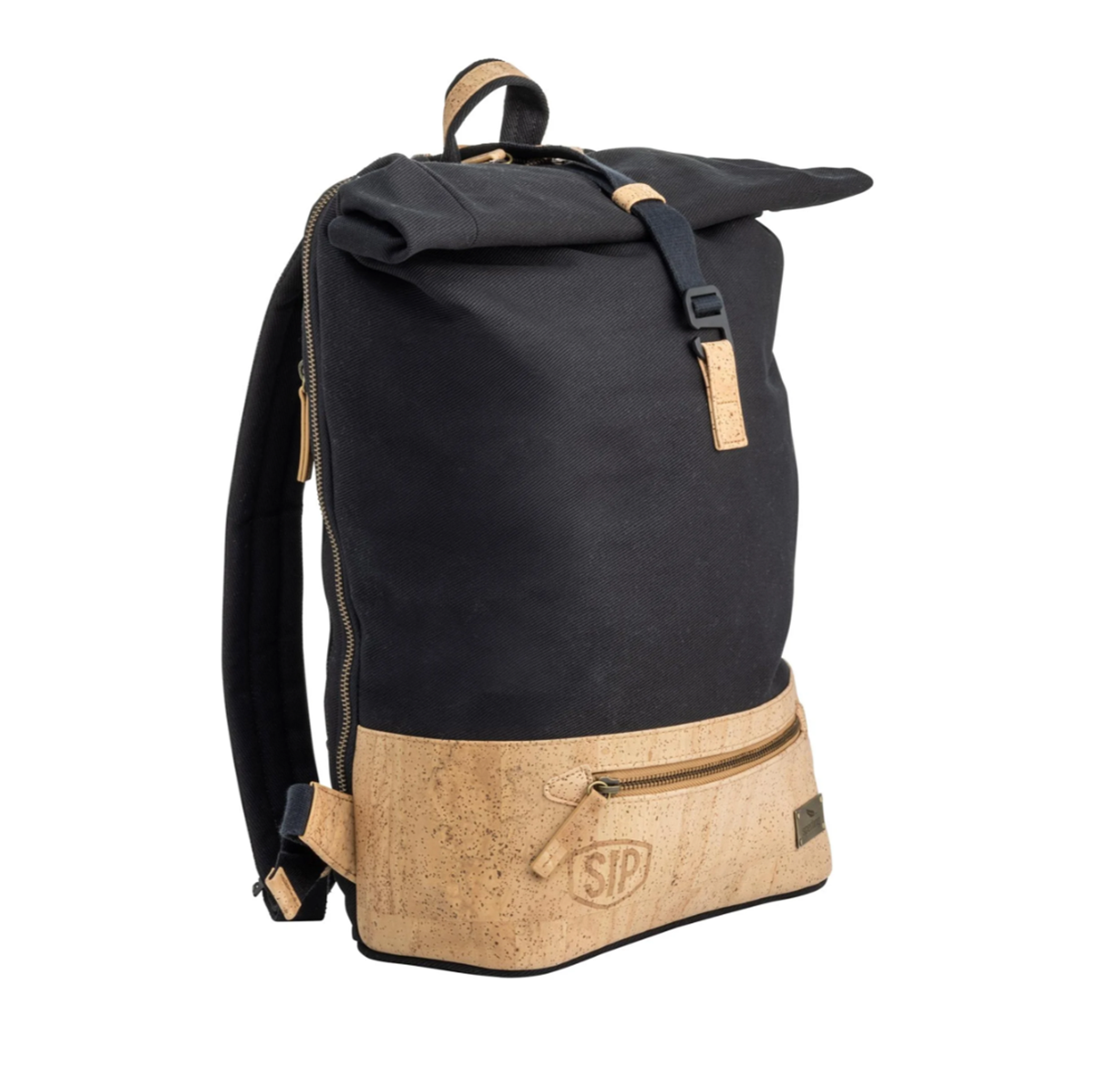 Rucksack Sperling VESPA-Rider Night "SIP Edition" - schwarz/Kork
