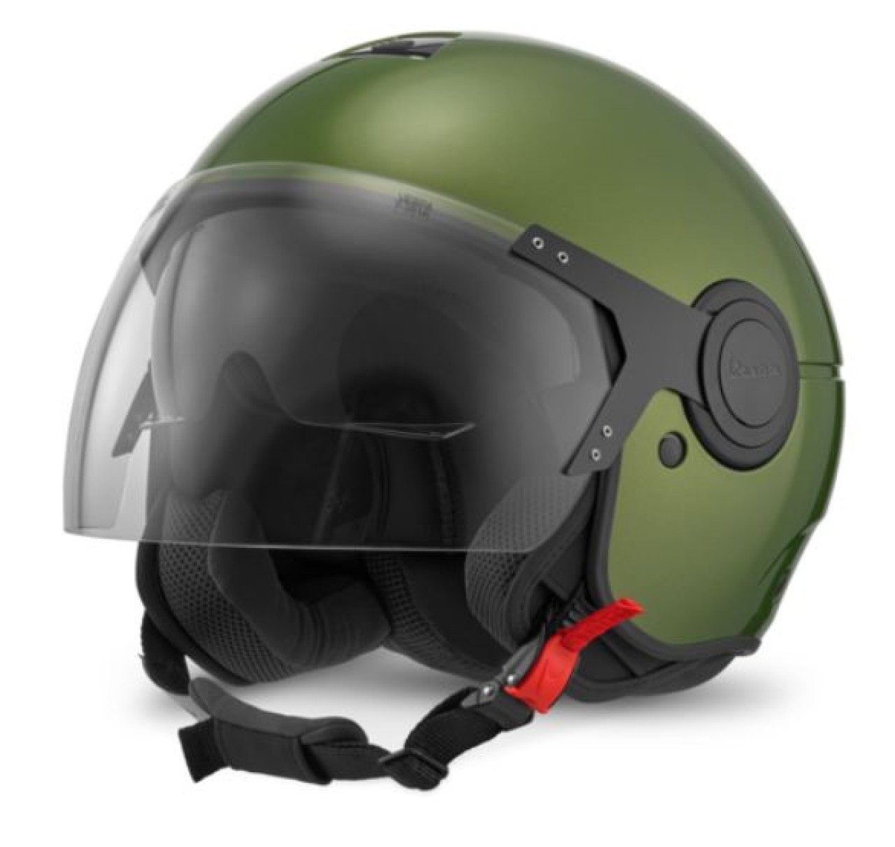 Vespa Jethelm Demi Jet, Argentario grün