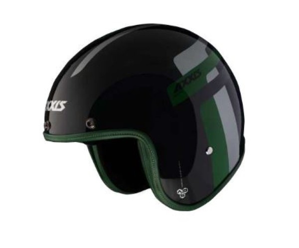 Axxis Jethelm, Hornet SV Oldstyle, grün glänzend
