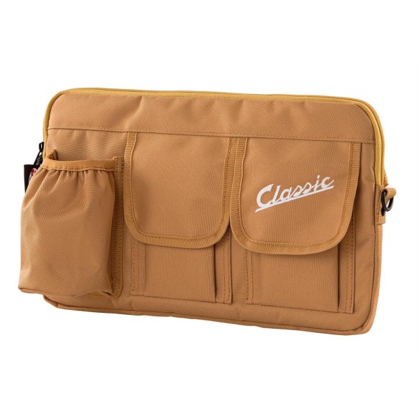 Tasche "Classic" für Gepäckfach/Handschuhfach Vespa - braun